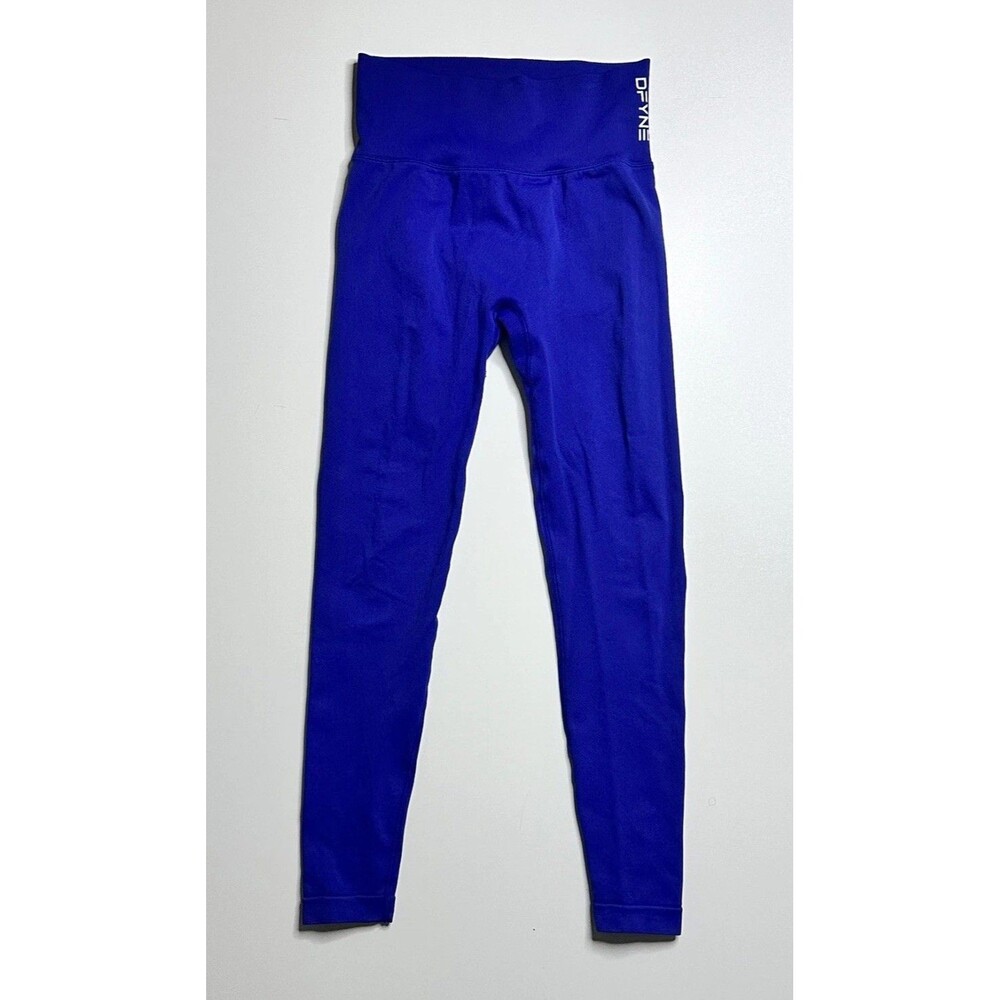 DFYNE High Waist Leggings Blue